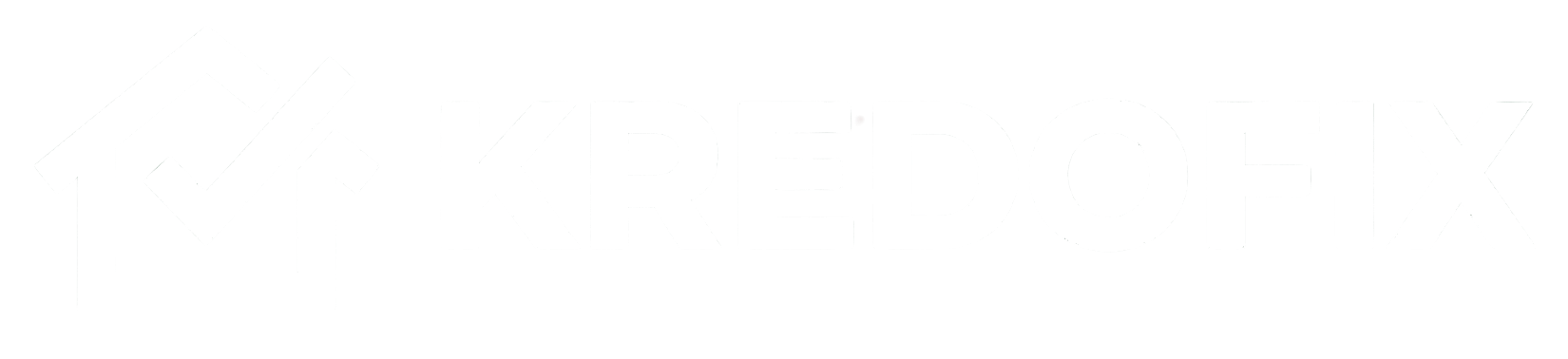 logo kredofix white